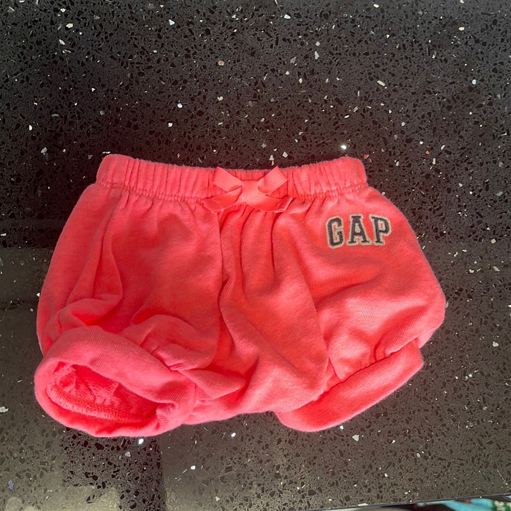 Bright pink gap shorts